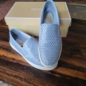 Michael Kors Keaton Leather Slip-ons